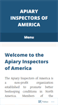 Mobile Screenshot of apiaryinspectors.org